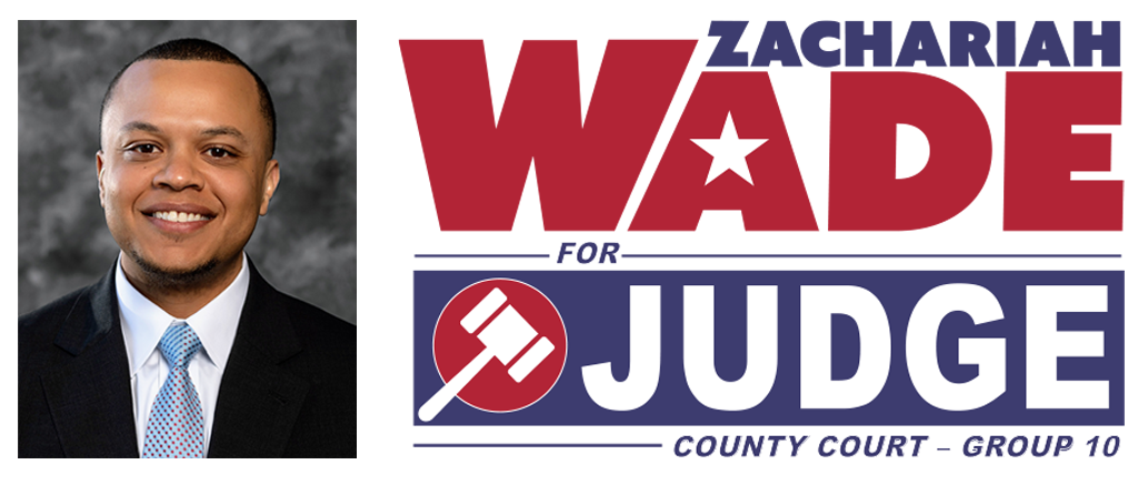 Zachariah Wade for Judge Logo