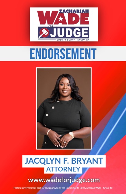 Jacqlyn Bryant Endorsement Medium
