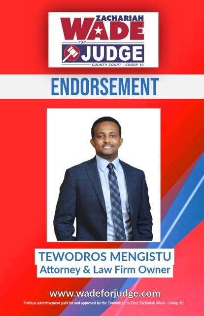 Tewodros Mengistu Endorsement Medium
